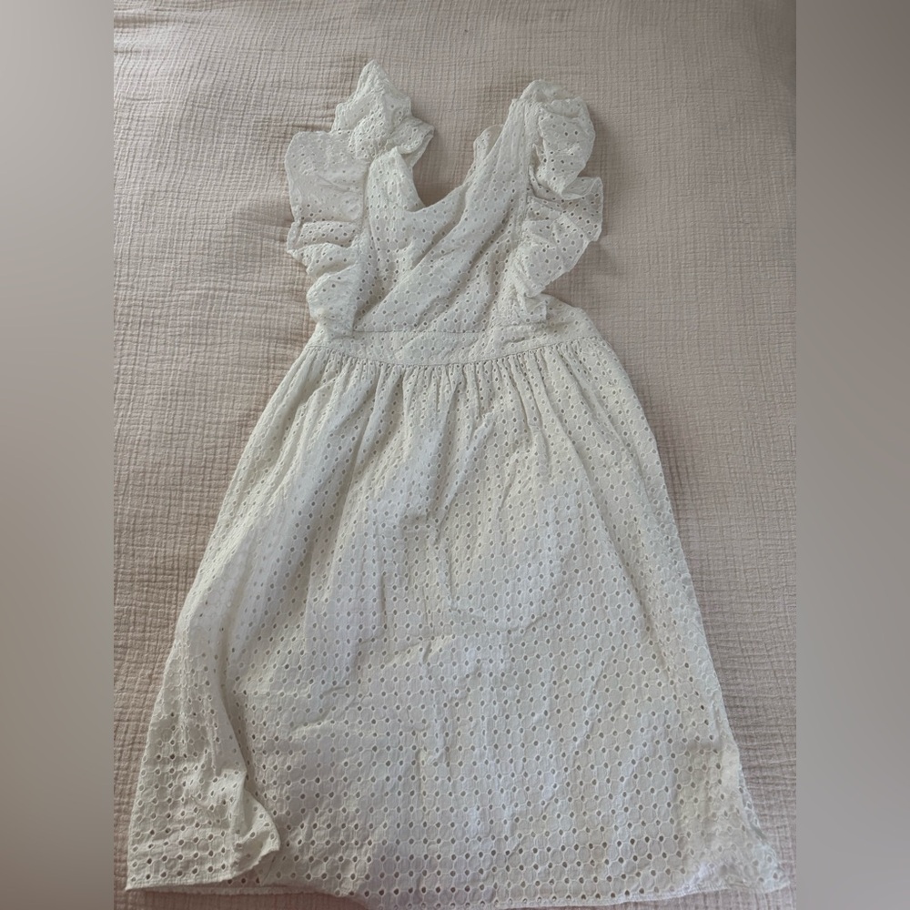 Zara eyelet dress